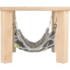 TRIXIE Abri avec hamac pour lapin et petit rongeur en bois non traité Sunny – Taille M