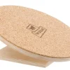 FERPLAST Acccessoire pour maisonnette rongeur disque d'exercice coloris beige en liège - 20 x 19,2 x 8,8 cm
