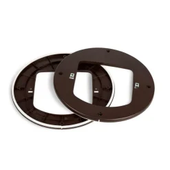 PETSAFE Adaptateur vitre pour chatière électronique microship coloris marron