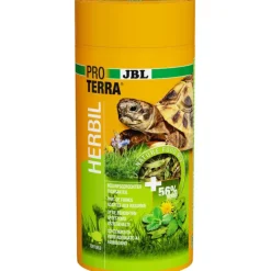 JBL Aliment aux herbes pour tortues terrestres Proterra Herbil - 1 L