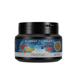 NEPTUS Aliment complet (granulés) pour guppy platy molly - 100 ml