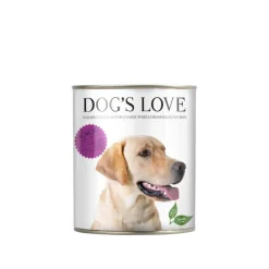 DOG'S LOVE Aliment complet pour chien Dog’s Love à l’agneau en boite de 400 g