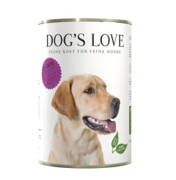DOG'S LOVE Aliment complet pour chien Dog’s Love à l’agneau en boite de 400 g