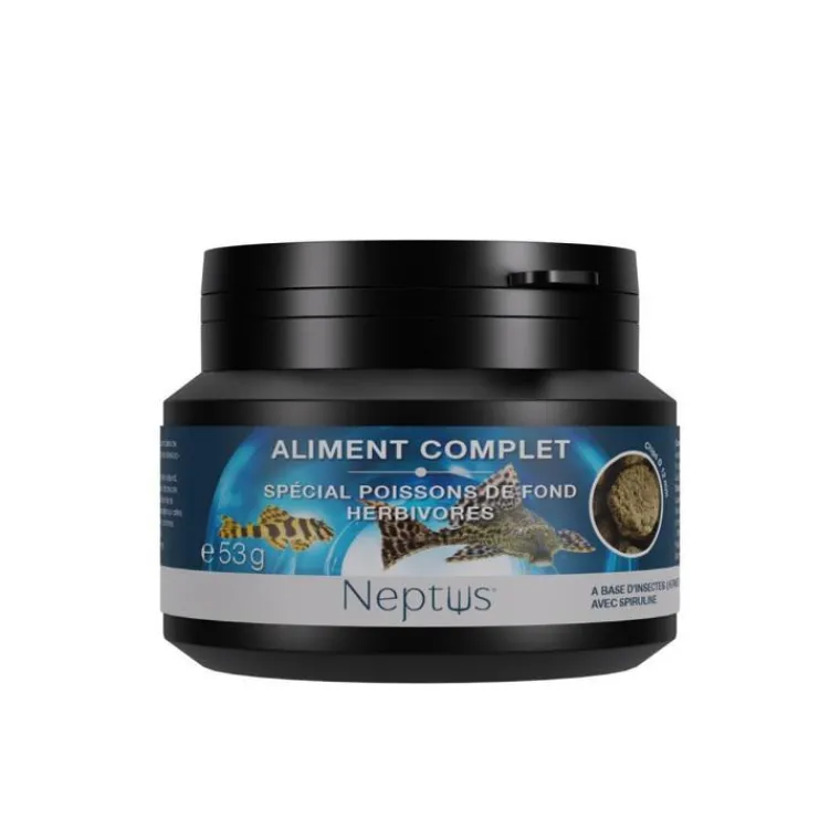 NEPTUS Aliment complet pour poissons de fond herbivores - 100 ml