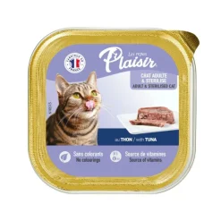 REPAS PLAISIR Aliment humide pour chat Plaisir thon en barquette de 100 g