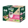 EQUILIBRE & INSTINCT Aliment humide pour chat adulte bio saumon petits pois carottes Équilibre & Instinct - 12 x 85 g