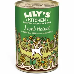 LILY'S KITCHEN Aliment humide pour chien à l’agneau et aux légumes goût myrtilles Lily’s Kitchen - 400 g