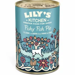 LILY'S KITCHEN Aliment humide pour chien à la dinde, saumon et légumes Lily’s Kitchen - 400 g