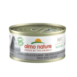 ALMO NATURE Aliment pour chat HFC en boite Almo thon avec alevins - 70 g