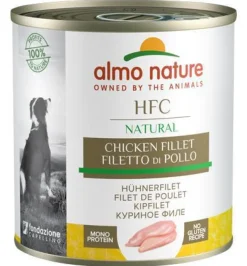 ALMO NATURE Aliment pour chien HFC en boite bœuf - 290 g