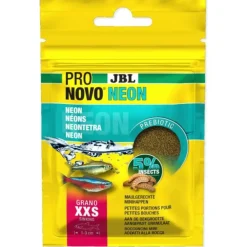 BLUE CORAL Aliment pour poissons de petite taille ProNovo Neon Grano XXS, JBL - 16g 20ml