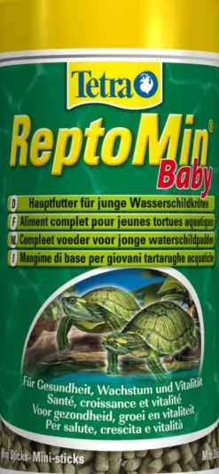 TETRA Aliment pour reptiles bébés, contenance 82g (250ml) - ReptoMin Baby