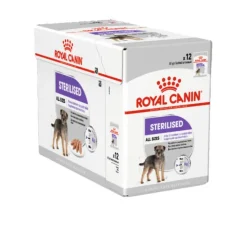ROYAL CANIN Alimentation humide complète pour chien stérilisé de plus de 10 mois mousse Canine Care Nutrition - 12 x 85 g