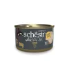 SCHESIR Alimentation humide pour chat pâtée poulet After Dark - boîte de 80 g