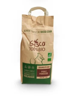 GASCO Alimentation pour basse cour granule pour poule pondeuse bio - 5 kg