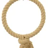 GIRARD Anneau pour oiseau exotique en coton coloris beige Tyrol - Ø 22 cm