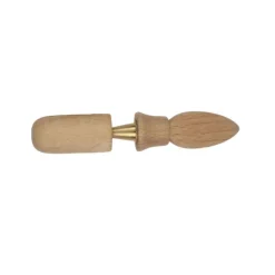LES ZAPOS Appeau rouge-gorge familier en bois coloris beige
