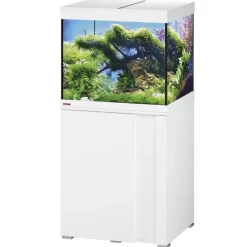 EHEIM Aquarium avec meuble coloris blanc vivalineLED 150L