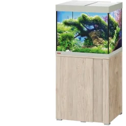EHEIM Aquarium avec meuble coloris pin vivalineLED 150