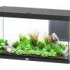AQUATLANTIS Aquarium coloris noir Volga LED 2.0 350 L - 122 x 52 x 66 cm