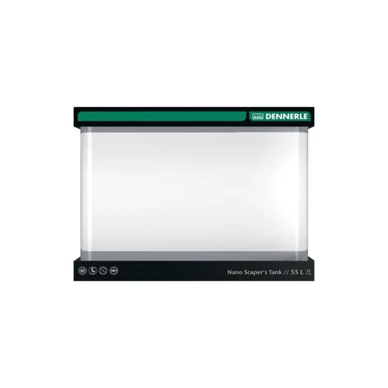 DENNERLE Aquarium cuve nue Scapers Tank - 55L