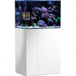 BLUE CORAL Aquarium de 190 litres avec son meuble et sa cuve de filtration d'un volume de 55 litres