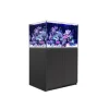 RED SEA Aquarium eau de mer avec un meuble coloris noir Reefer™ XL 300 - 90 x 57,5 x 142 cm
