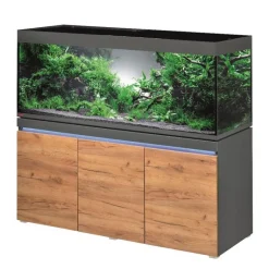 EHEIM Aquarium eau douce avec meuble coloris graphiteature Incpiria 530L