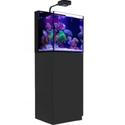 BLUE CORAL Aquarium marin cube noir, meuble inclus - RED SEA AQUARIUM Max Nano G2