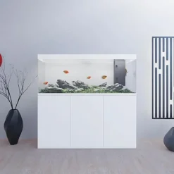 BLUE CORAL Aquarium meuble blanc CIANO Emotions Pro 150 - dimensions 150cm