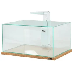 ZOLUX Aquarium équipé avec filtre cascade et Led coloris blanc Betta - 20 L