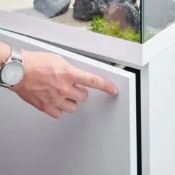BLUE CORAL Aquarium tout équipé - Blanc, OASE StyleLine 175 - 160L