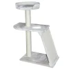 EUROPET Arbre à chat coloris beige Wakeboard - 36 x 38 x 90 cm