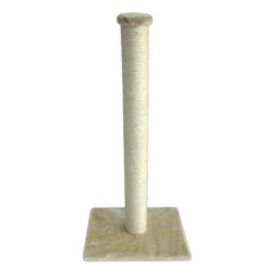 EBI Arbre à chat griffoir beige Europet Classic High post - Ø 40 x H 90 cm