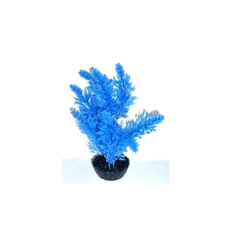 LABEO Arbre bleu en plastique petit modèle 18 cm
