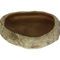 REPTILE PLANET Bassin ou mangeoire pour terrarium coloris gris Repti Dish - Taille XL 18 x 4 x 15 cm