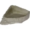 REPTILE PLANET Bassin ou mangeoire pour terrarium coloris gris Stone Age Series Dish - Taille XL 17 x 7,5 x 21 cm