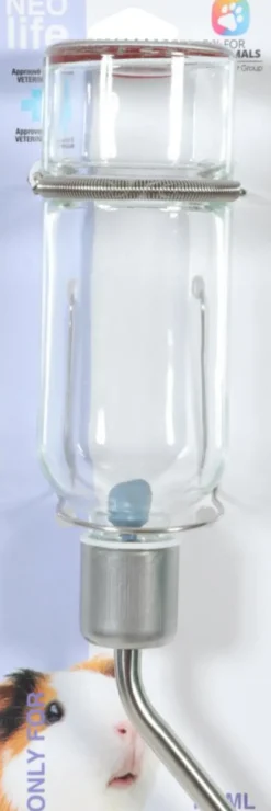 ZOLUX Biberon pour hamster en verre transparent Neolife - 180 ml