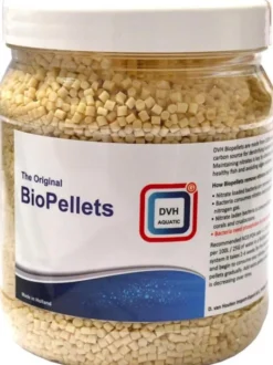 BLUE CORAL Biopellets réducteurs de nitrates, matière bio - DVH AQUATIC NP - contenance 1L