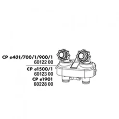 JBL Bloc de raccordement tuyaux pour filtre, e401/700-1/900-1
