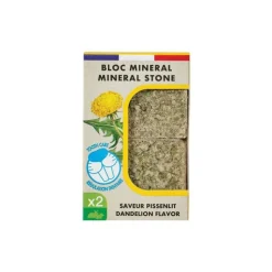 ZOLUX Bloc minéral eden au pissenlit gris 2 x 200