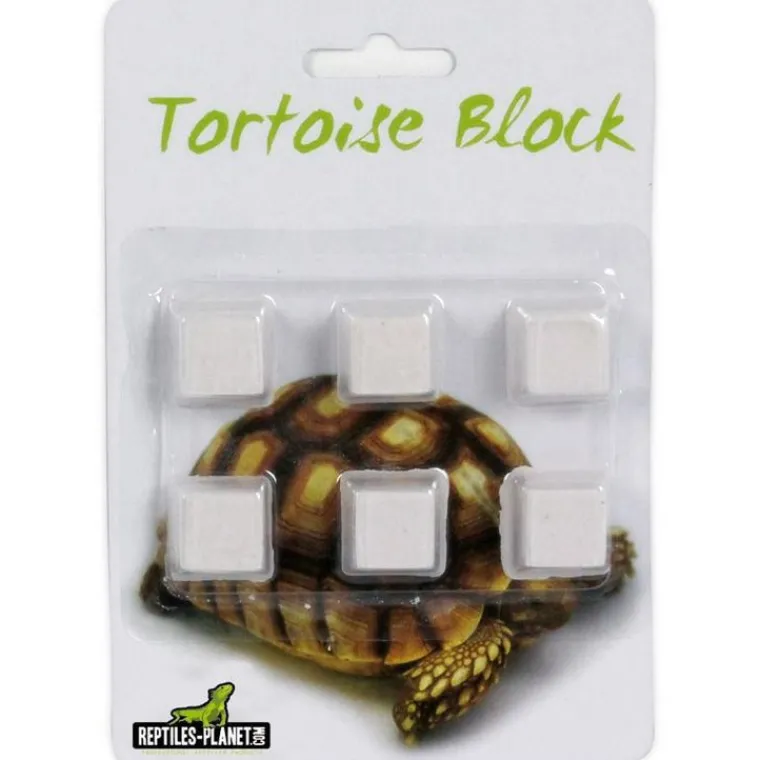 REPTILES PLANET Blocs de calcium pour tortue x 6