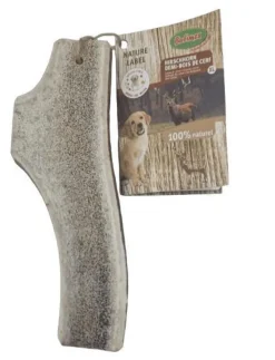 BUBIMEX Bois de cerf coupé pour chien - Taille XL