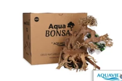 AQUAVIE Bonsaï pour aquascaping coloris marron - 24 x 20 x 16 cm
