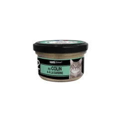 HAMIFORM Boîte Chat 80g, colin, poulet et riz
