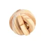 BUBIMEX Boule en bois avec clochette pour rongeur Ø6 cm