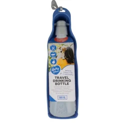 DUVOPLUS Bouteille d'eau de voyage pour chien coloris bleu - 500 ml