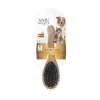 ANJU BEAUTÉ Brosse pour chien et chat 2 en 1 coloris marron Anju Beauté – Taille M
