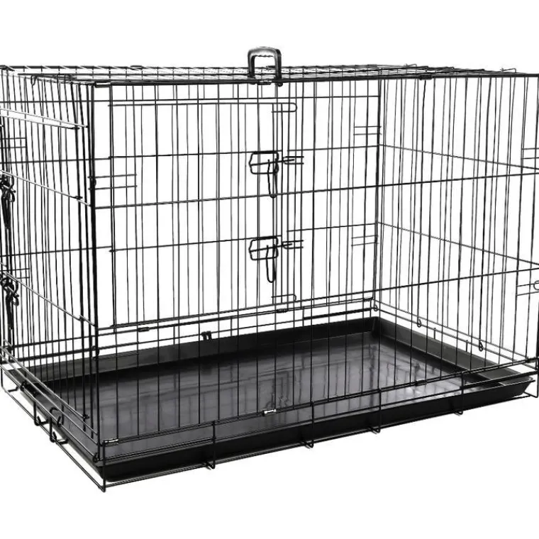 FLAMINGO Cage d'éducation Mezo coloris noir - Taille S