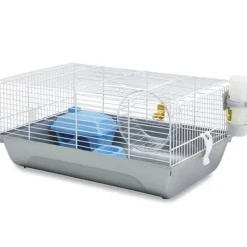 SAVIC Cage pour hamsters et souris Martha blanche - 46.5 x 29.5 x 21 cm
